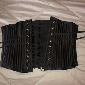 Steel bones waist trainer (lace up)
